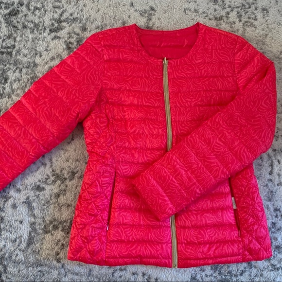 Lilly Pulitzer Lilah Printed Reversible Jacket - Picture 1 of 5